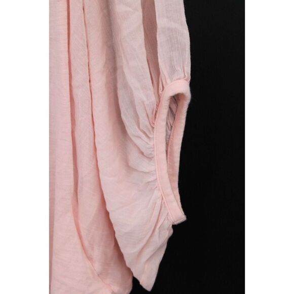 ANTHROPOLOGIE ERI + ALI SIZE SMALL PINK BALLOON SLEEVE BLOUSE STYLE D2785-SB - Picture 3 of 7